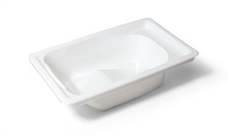 Vaschetta in plastica per bagnetto fasciatoio